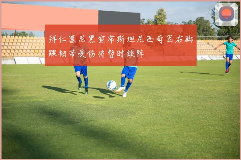 拜仁慕尼黑宣布斯坦尼西奇因右脚踝韧带受伤将暂时缺阵